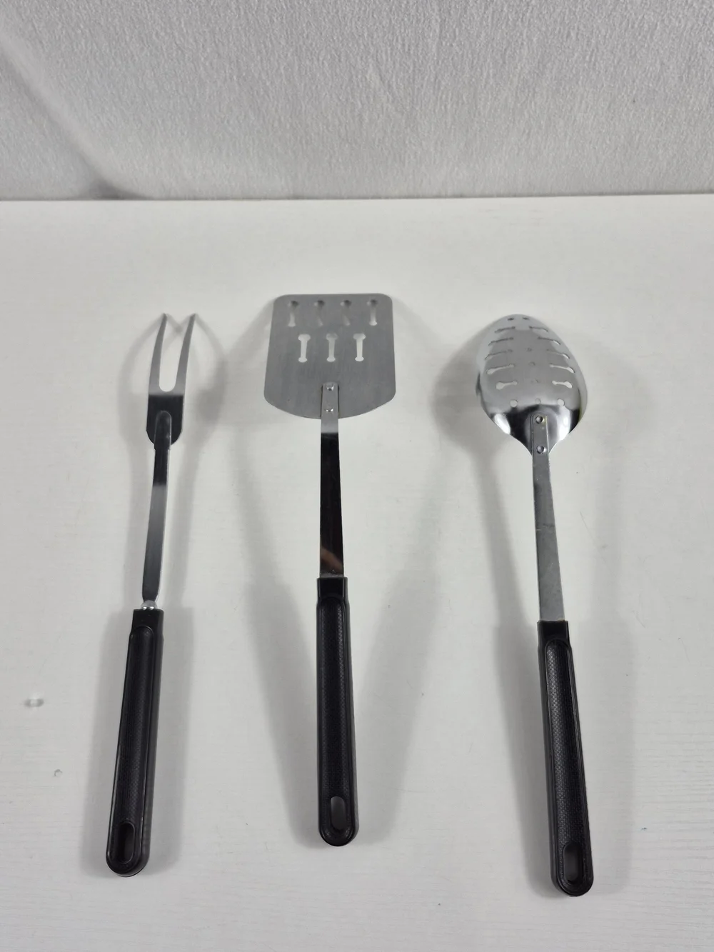 Set of 3 Vintage Ekco stainless steel kitchen utensils